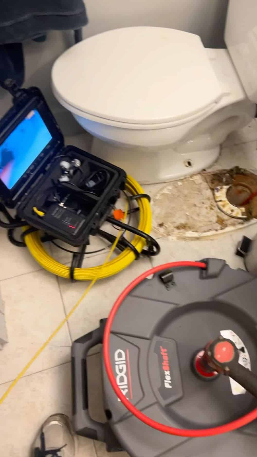 Video Camera Sewer Inspection image